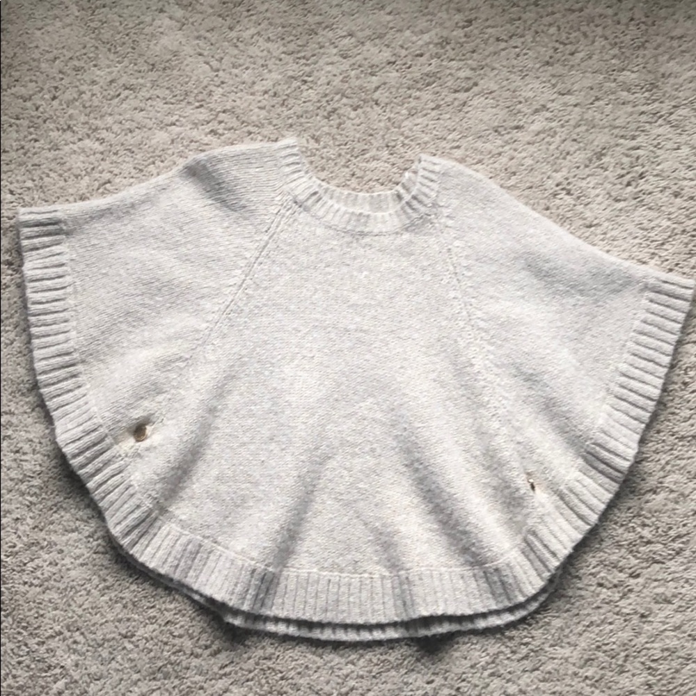 Michael Kors gold/glittery poncho